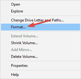 External hard drive not showing up in Disk Management