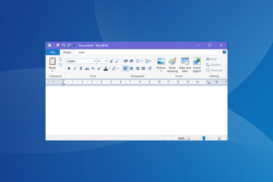 fix wordpad not opening