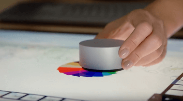 surface dial driver error