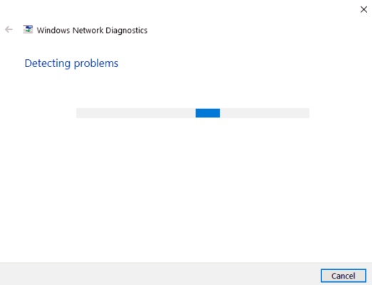 Identify Repair Network Connections
