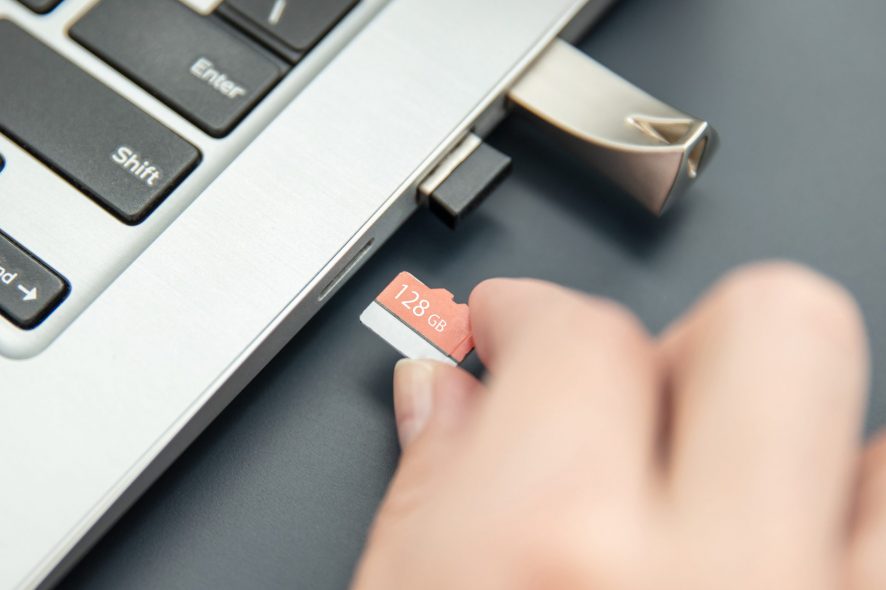 fix micro sd card not recognized by pc