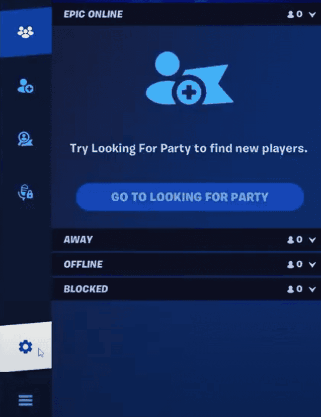 fortnite settings