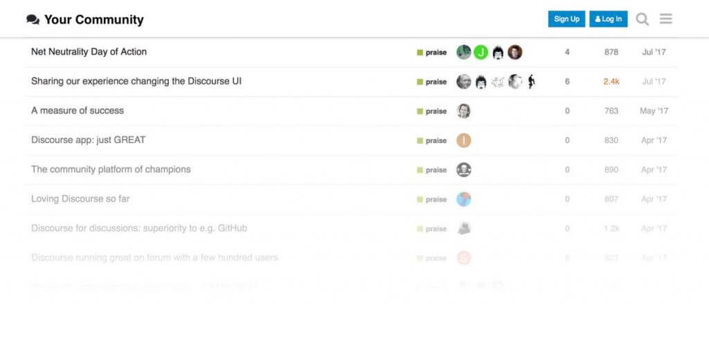 discourse forum software
