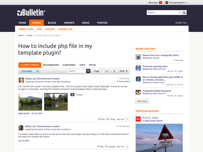 vBulletin best paid forum software