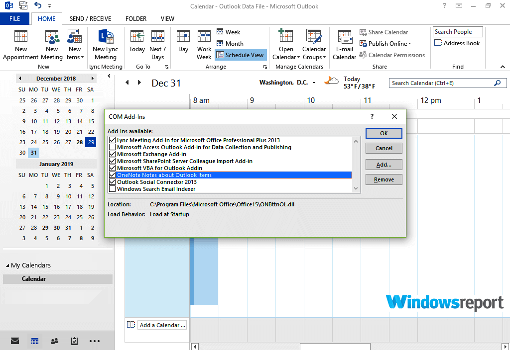 Outlook Meeting Attachment Won’t Open