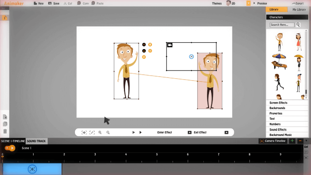 Animaker for Windows automated animation software