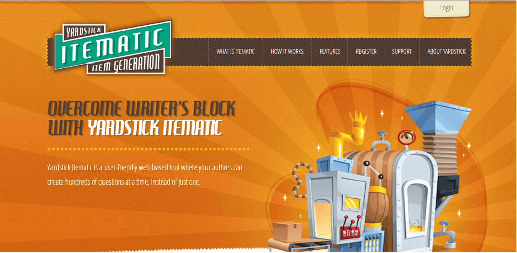 Yarstick Itematic - item generation