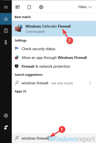 vpn authentication error firewall search