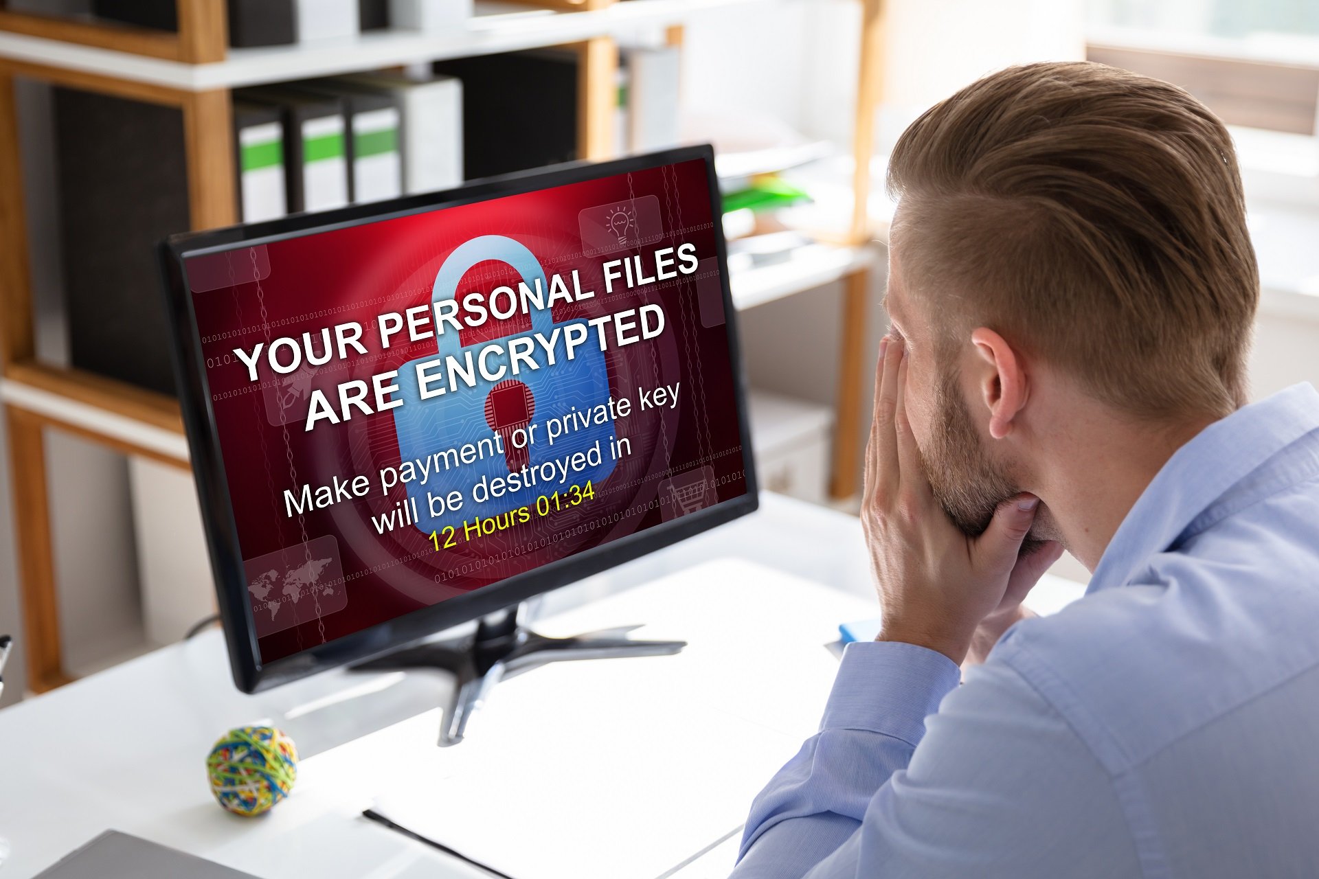 Ryuk ransomware PC