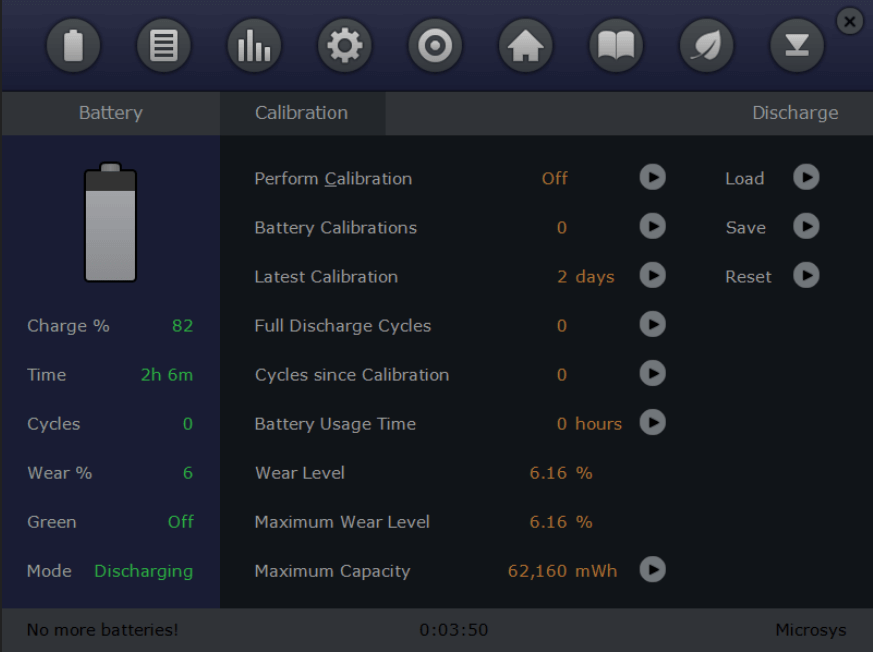 calibrate laptop battery win10