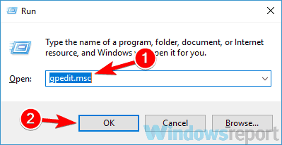 gpedit run administrator has limited access