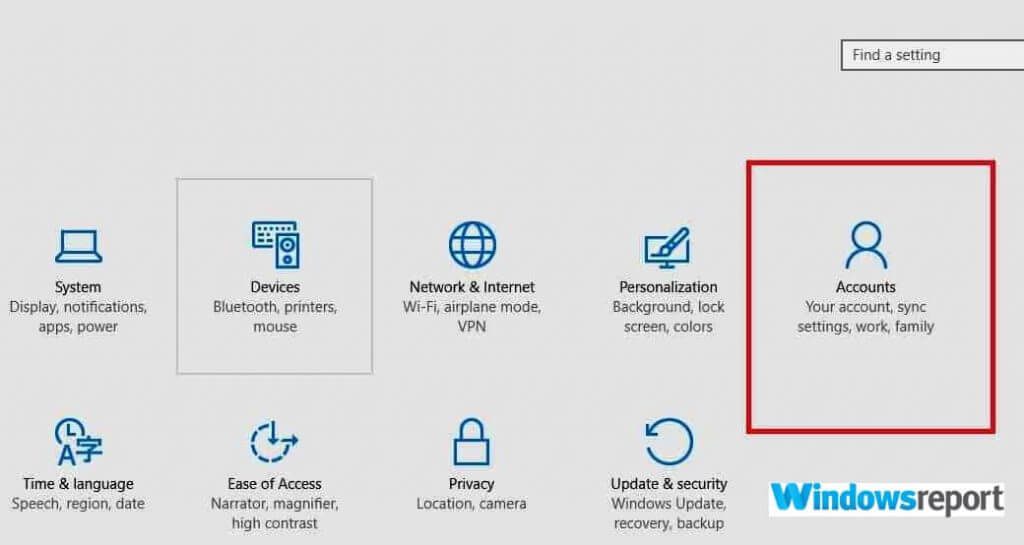 accounts The user account does not have permission to disable this task
