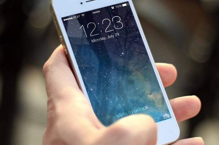apple iphone driver error