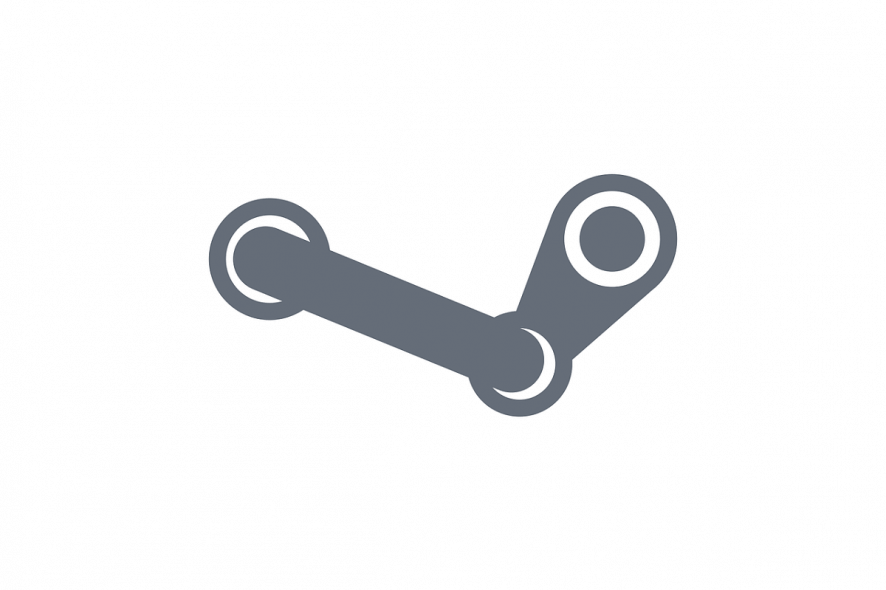steam white logo cover