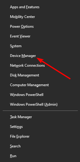 device manager