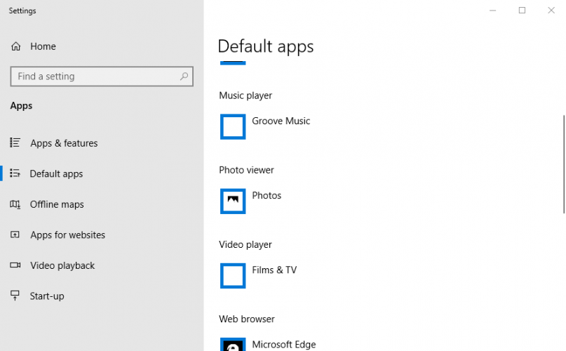 Default app settings microsoft.photos.exe high memory usage