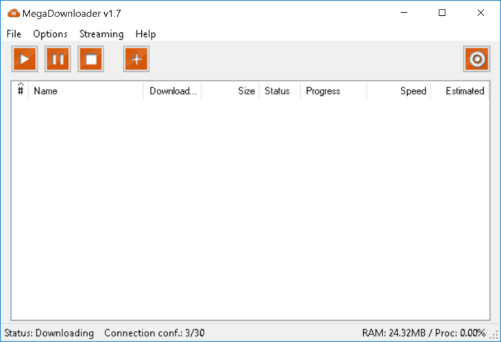 MegaDownloader how to fix available browser storage for mega