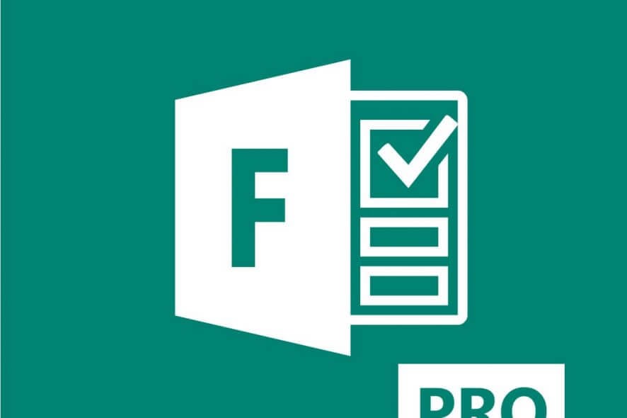 microsoft forms pro windows 10