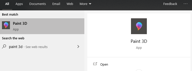 paint 3d app - Paint 3D how to rotate view