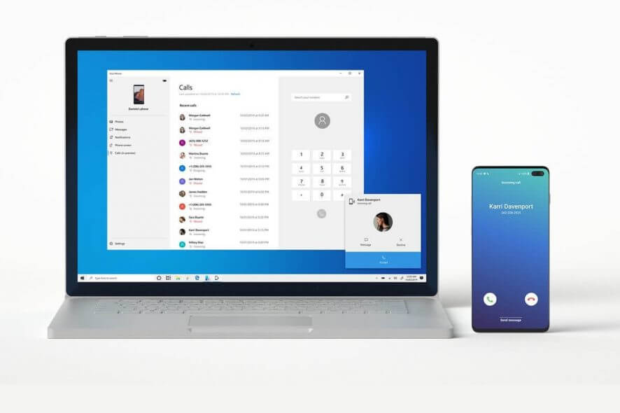 Windows 10 Your Phone App: how to use Phone Calls feature