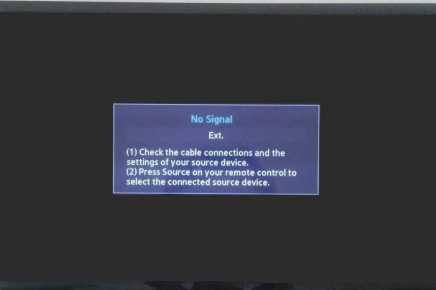 firestick no signal