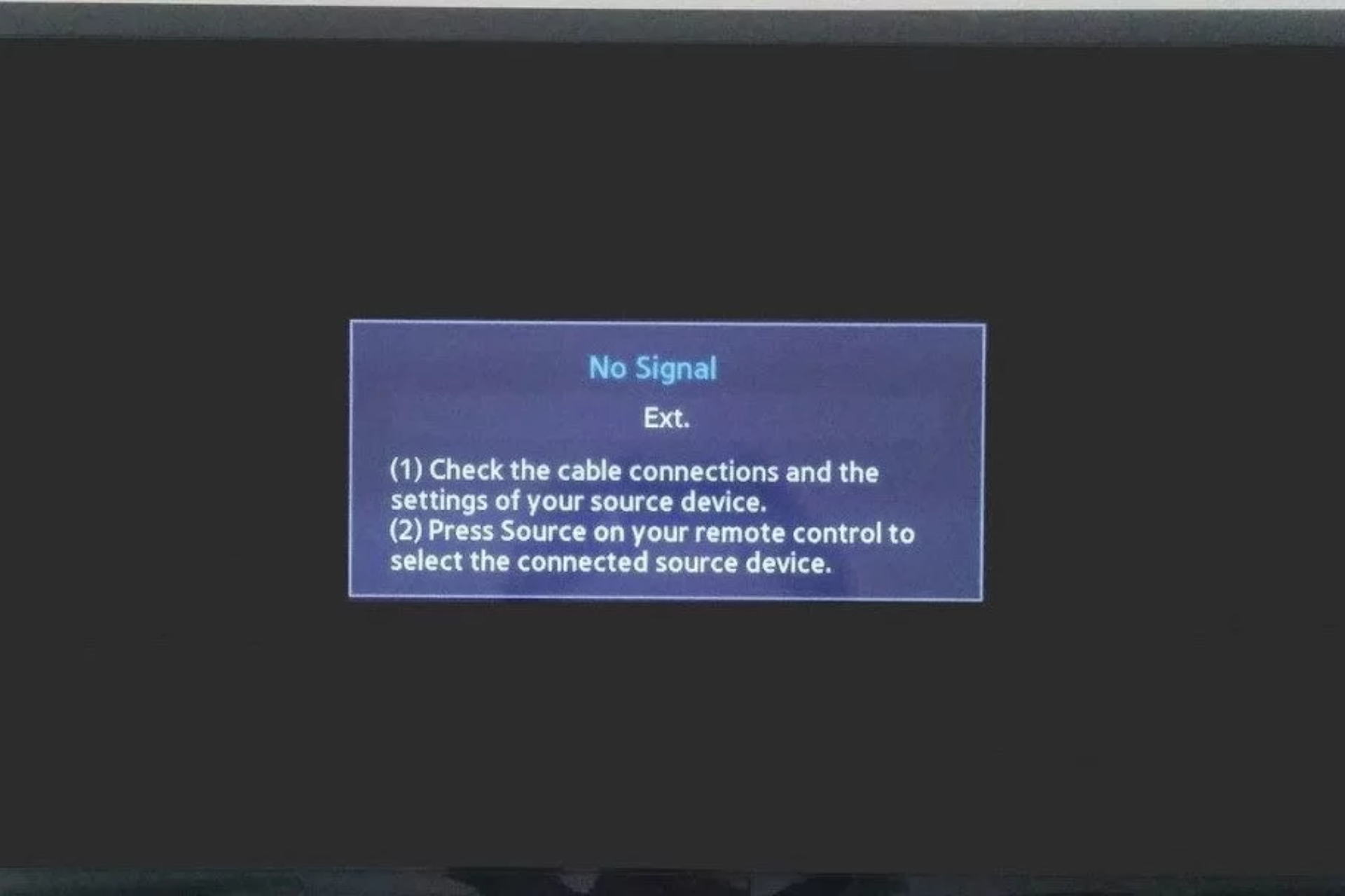 firestick no signal
