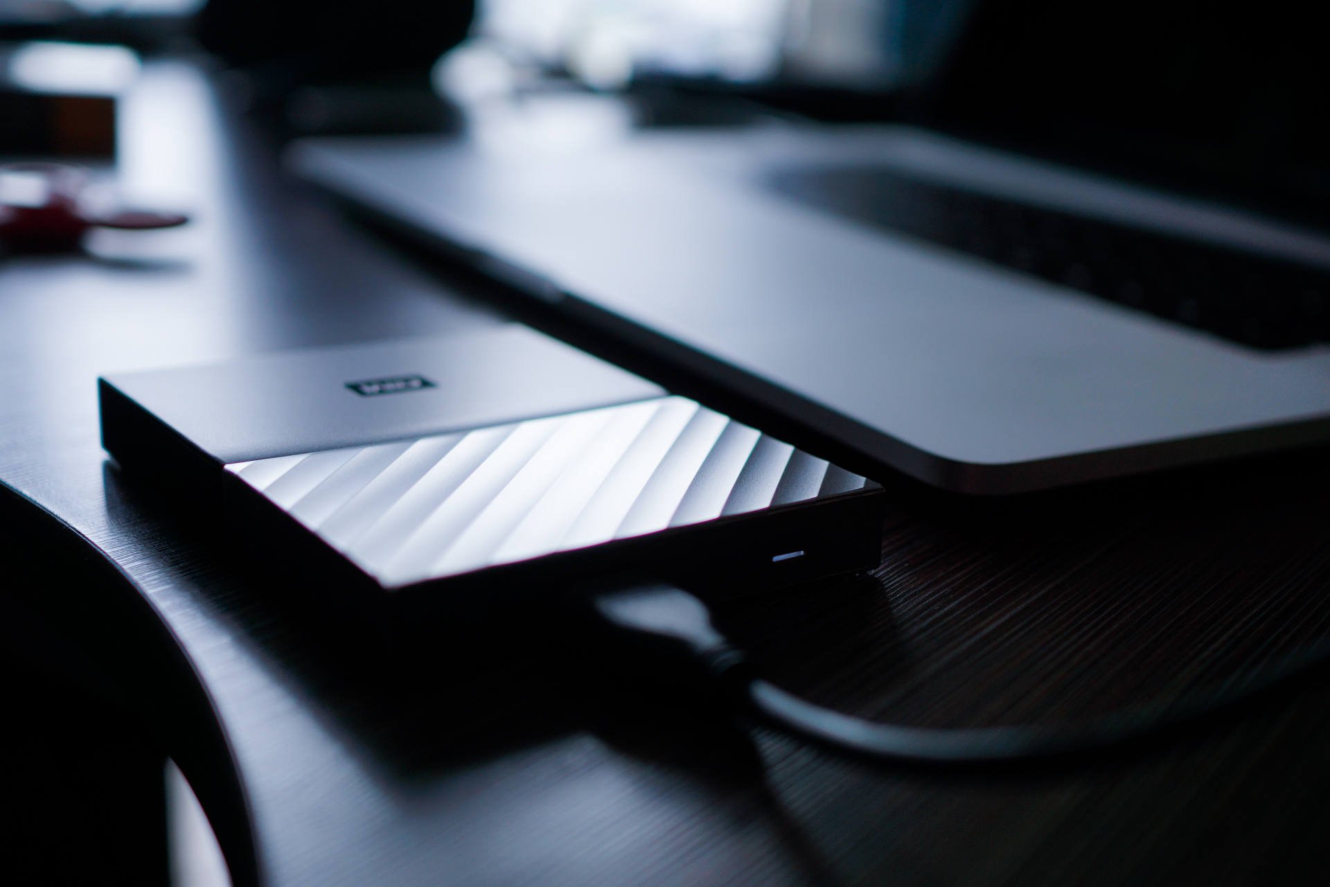 Dual bay hard drive enclosures
