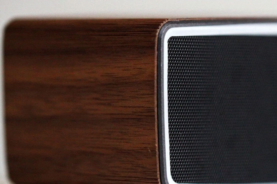 Black Friday Bose speakers - speaker close-up