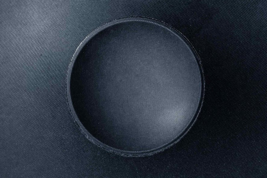 Black friday mini bluetooth speakers - speaker membrane close-up