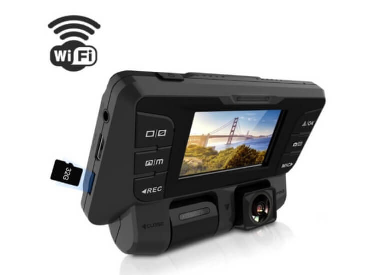 Truckers dashboard camera