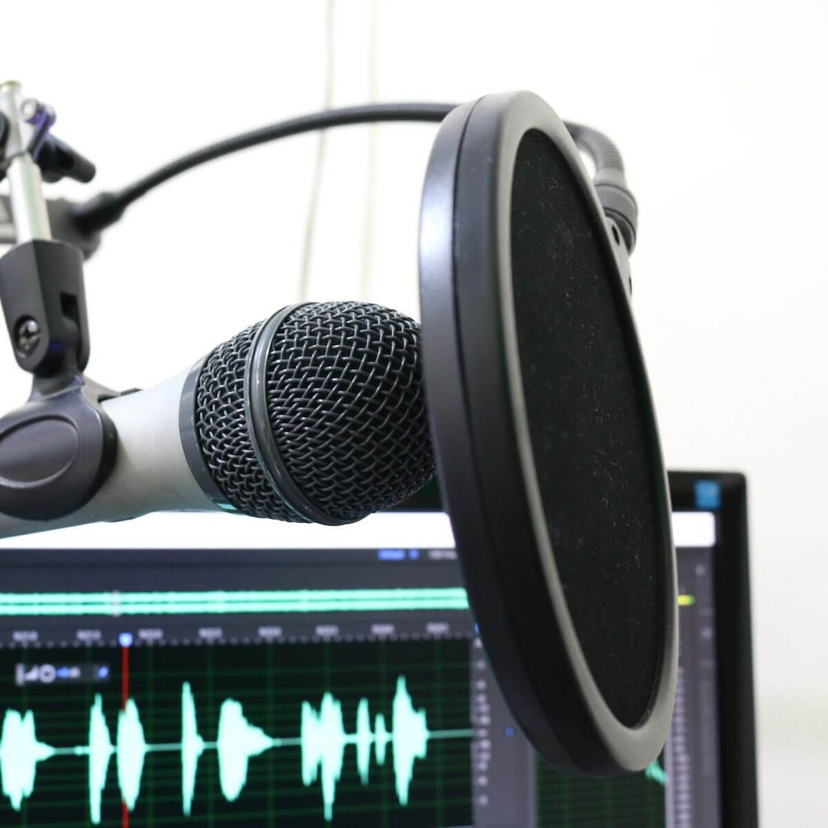 Microphone pop filter - Close-up microphone