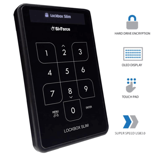 ncrypted external hard drives