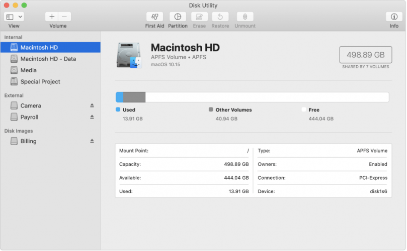 mac disk utility