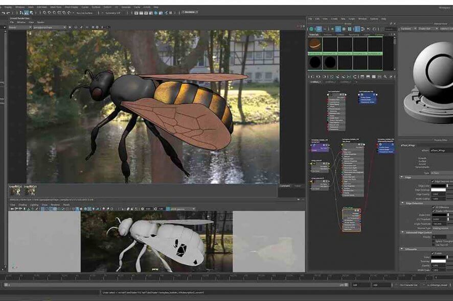 Interface Autodesk Maya
