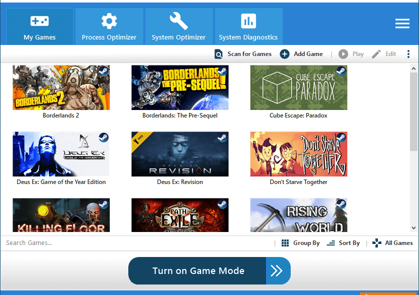 Game Fire my games