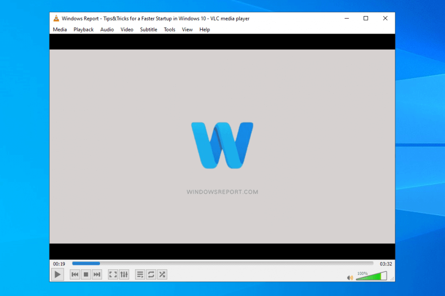 VLC Media Player main window