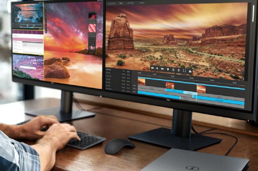 dual monitor colors not matching