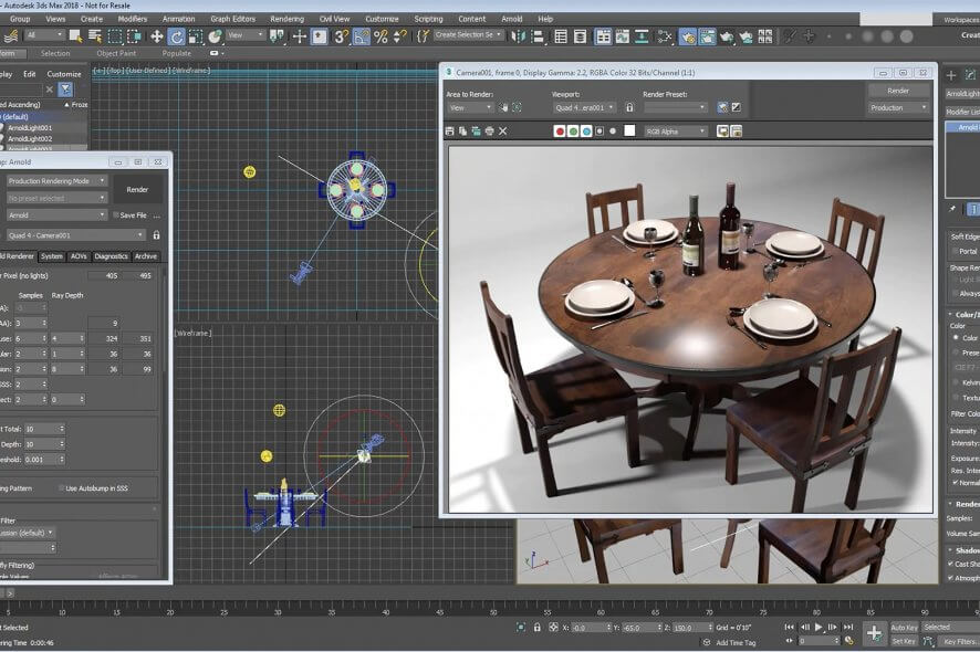 Interface 3ds Max