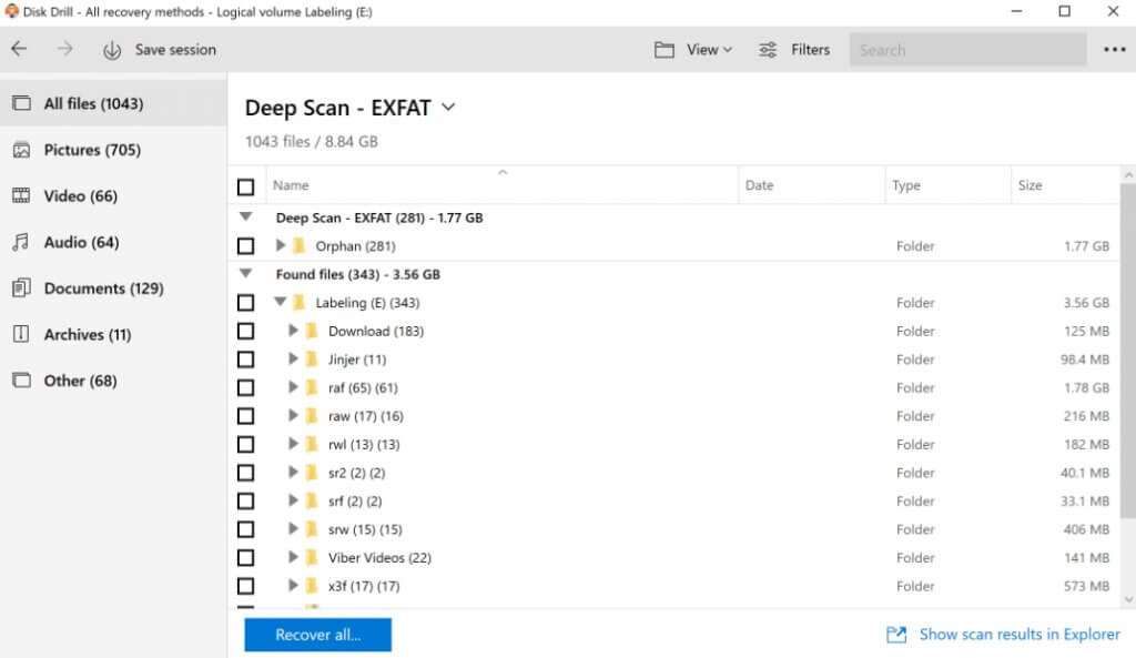 disk drill file recovery