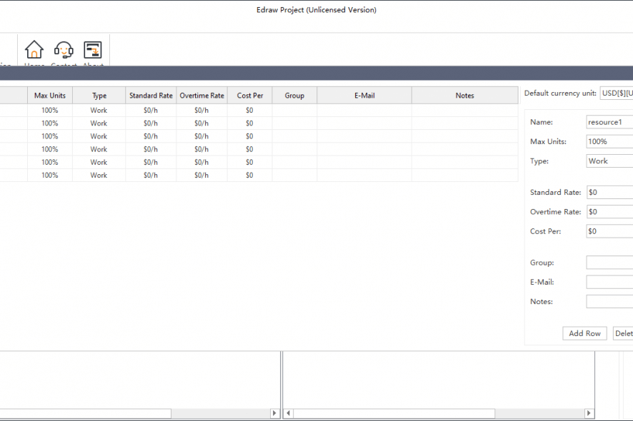 Edraw Project resources