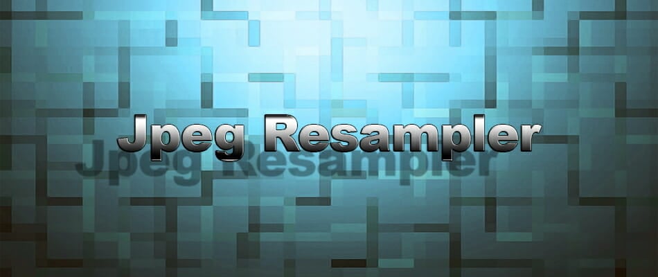 get Jpeg Resampler