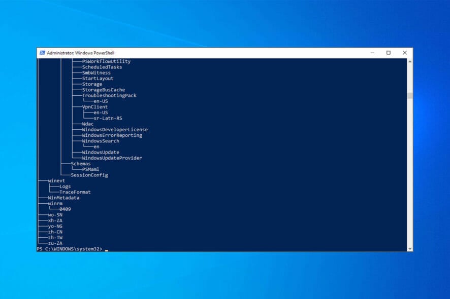 Windows PowerShell has stopped working