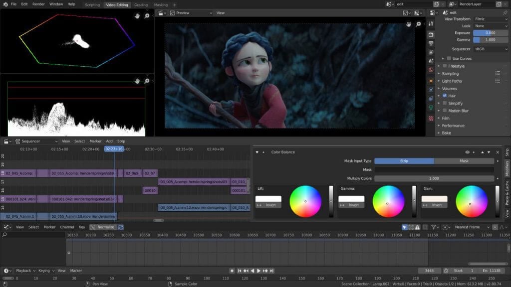 Blender_best game animation software