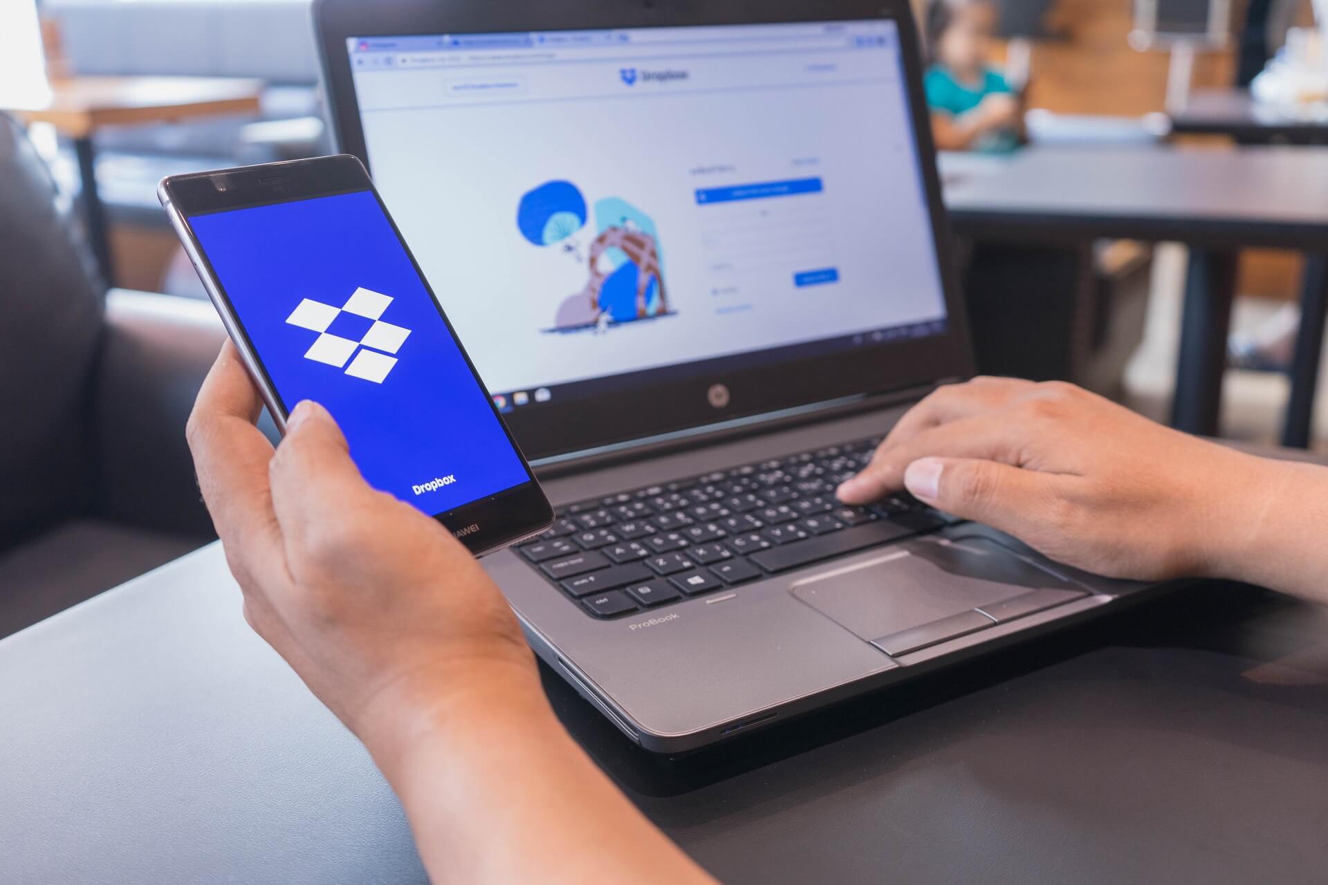 dropbox android