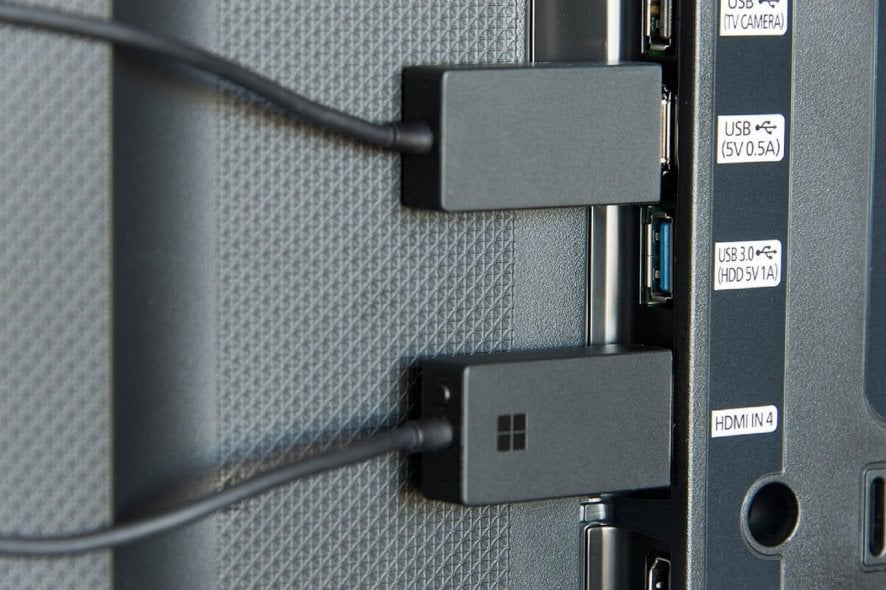 troubleshoot Microsoft Wireless Display Adapter