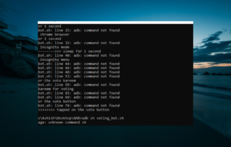 adb command not found