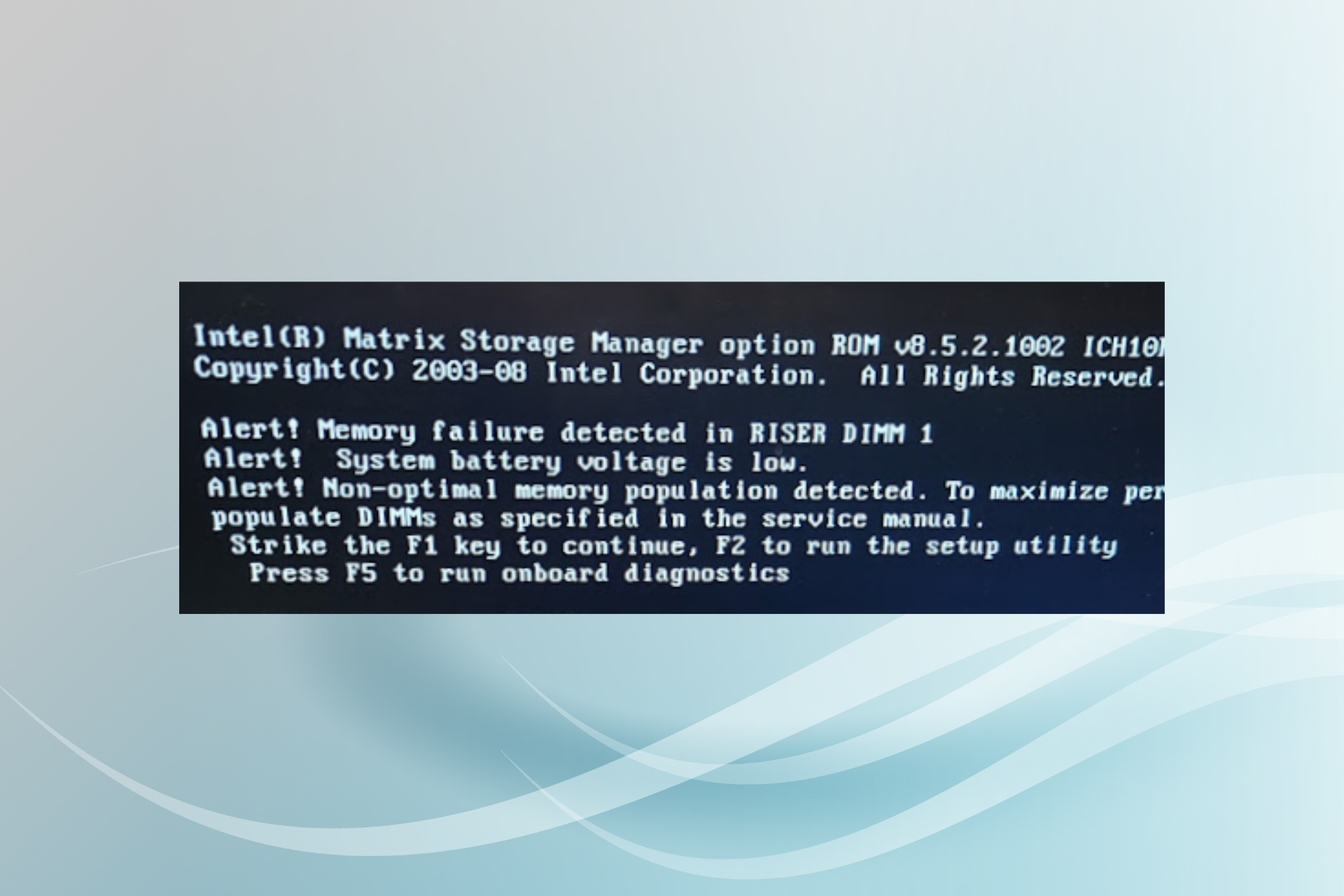 fix system battery voltage is low error in Windows