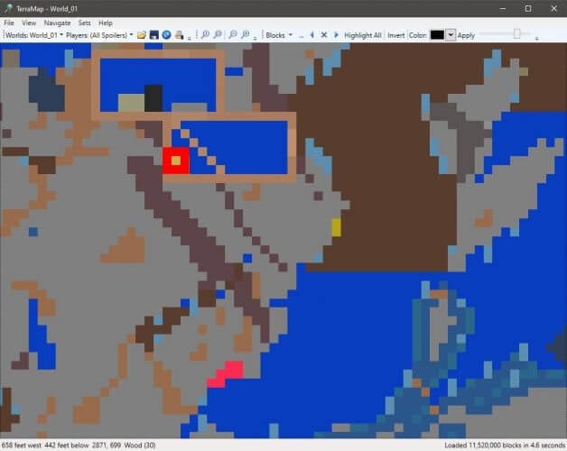 terramap for windows terraria world viewer