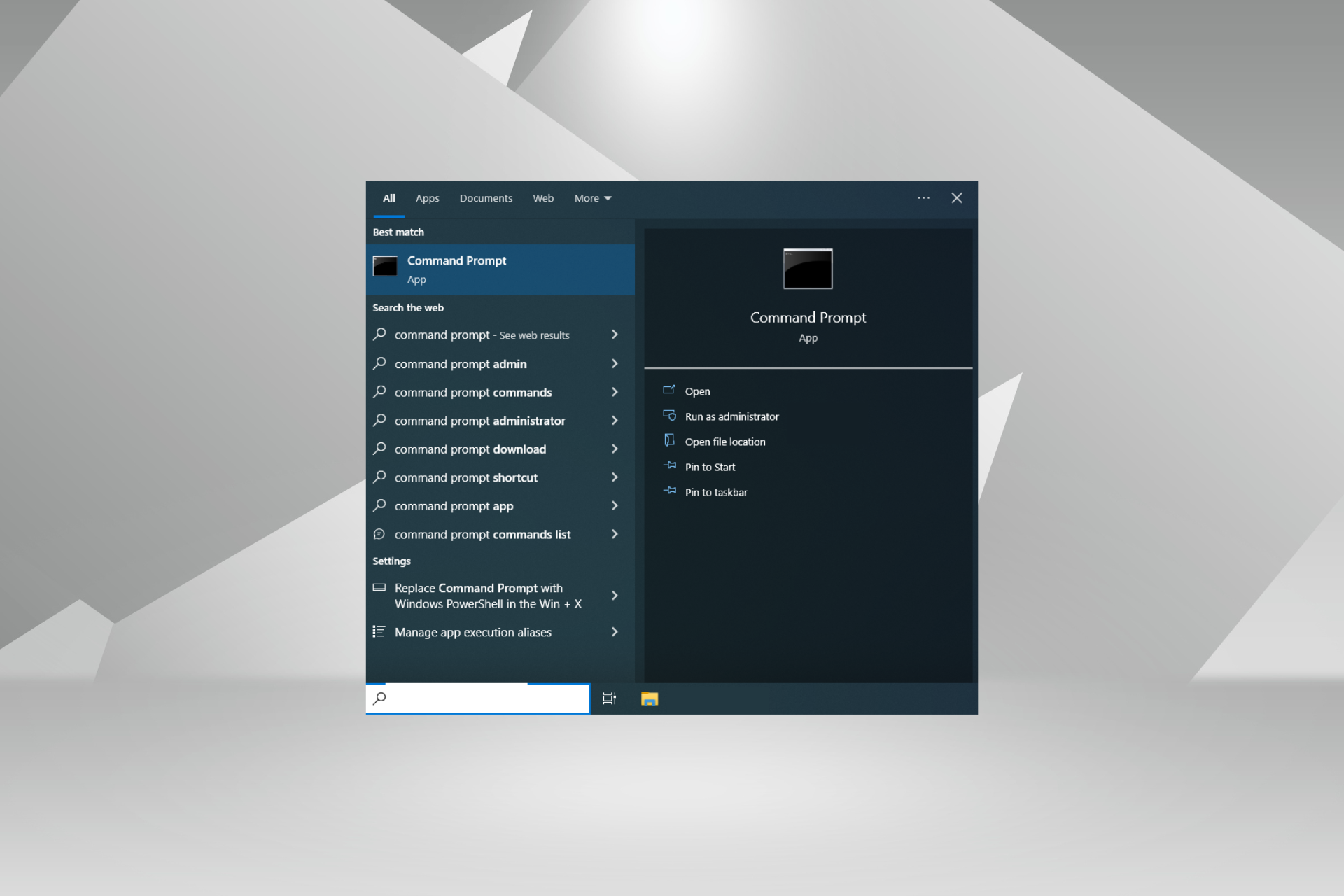 fix windows server 2016 start menu not working