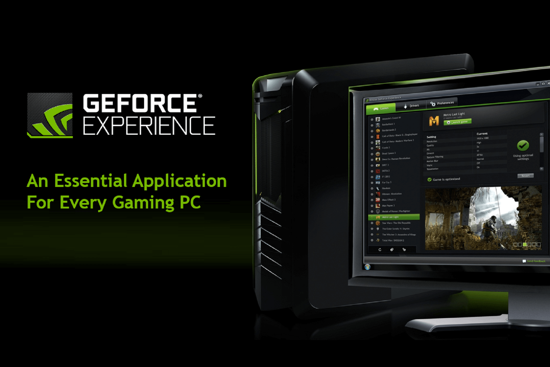 fix GeForce Experience doesn't find games